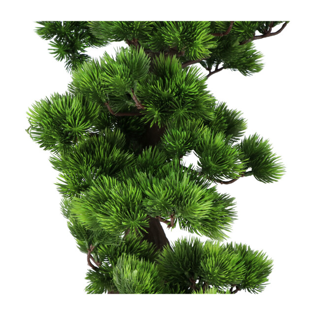 Kopu ® kunstplant bonsai 65 cm pijnboom met zwarte pot bonsai boompje 2612721 large