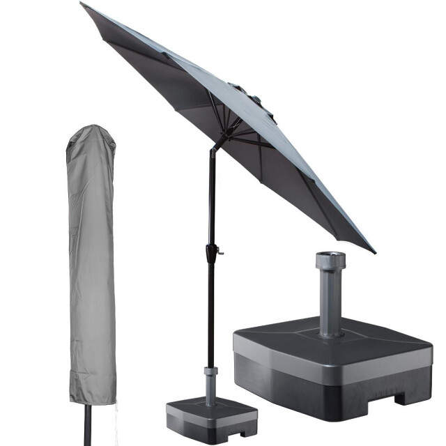 Kopu ® calma parasolset rond 300 cm met hoes en voet - 1329820 large