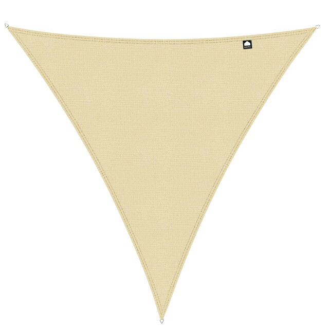 Kopu ® schaduwdoek driehoek 3,6 m 280 grams waterdoorlatend creme 2612800 large