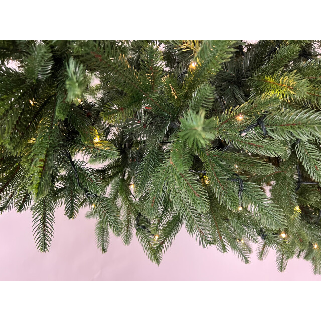 Excellent Trees Luxe kerstboom ® led falun green 150 cm met lampjes 2005432 large