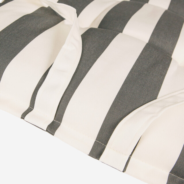 Kopu ® mila grey 150 cm hoogwaardig bankkussen gestreept 2598982 large