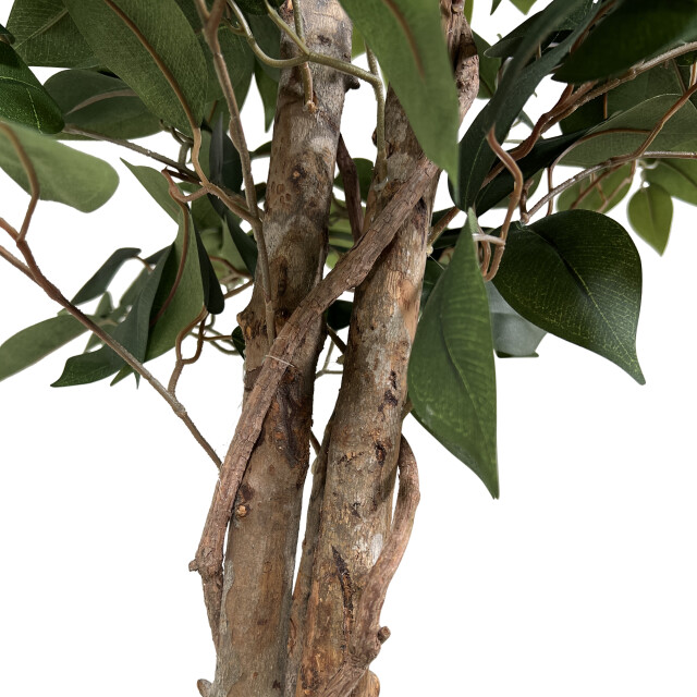 Kopu ® kunstplant ficus benjamina 120 cm in zwarte pot 1260 bladeren 2612761 large
