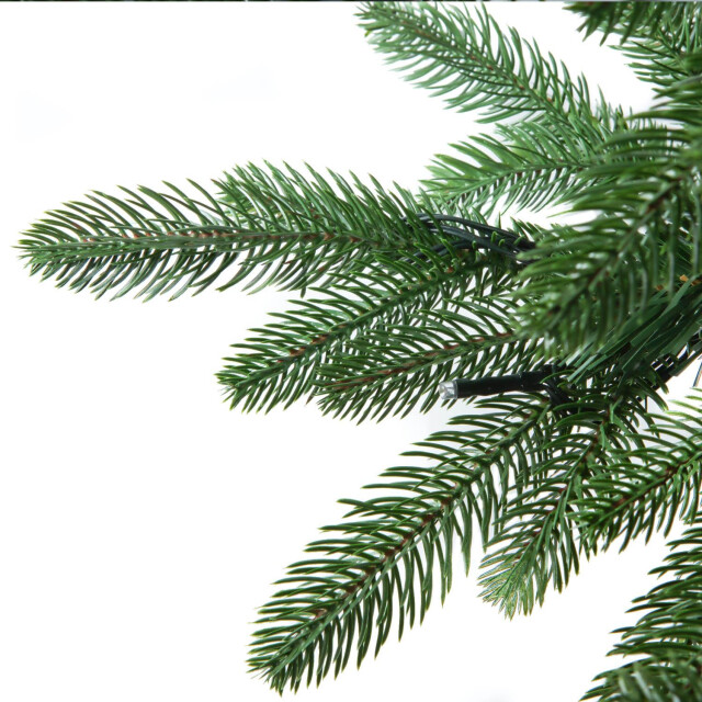 Excellent Trees Luxe kerstboom ® led falun green 150 cm met lampjes 2005432 large