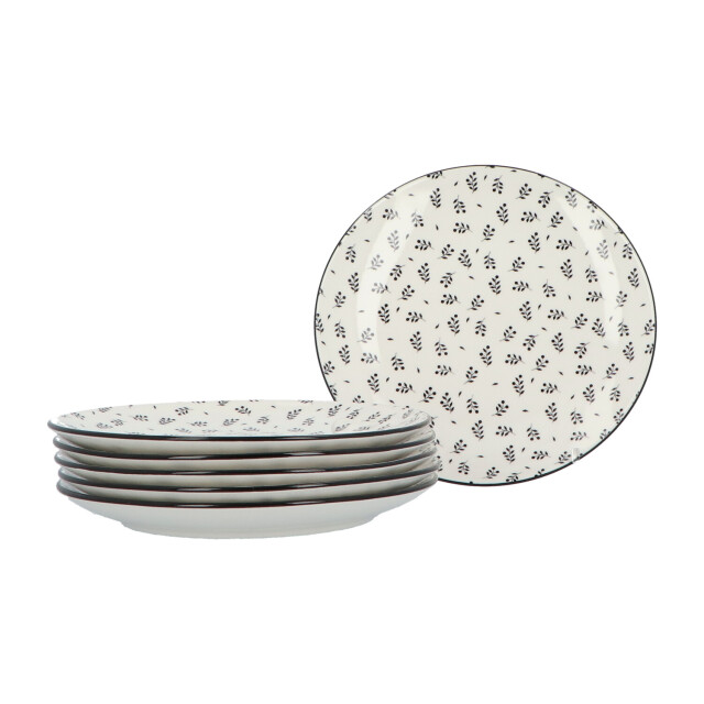 Secret de Gourmet Porseleinen servies-set iris 18-delig 6 persoons 3047631 large