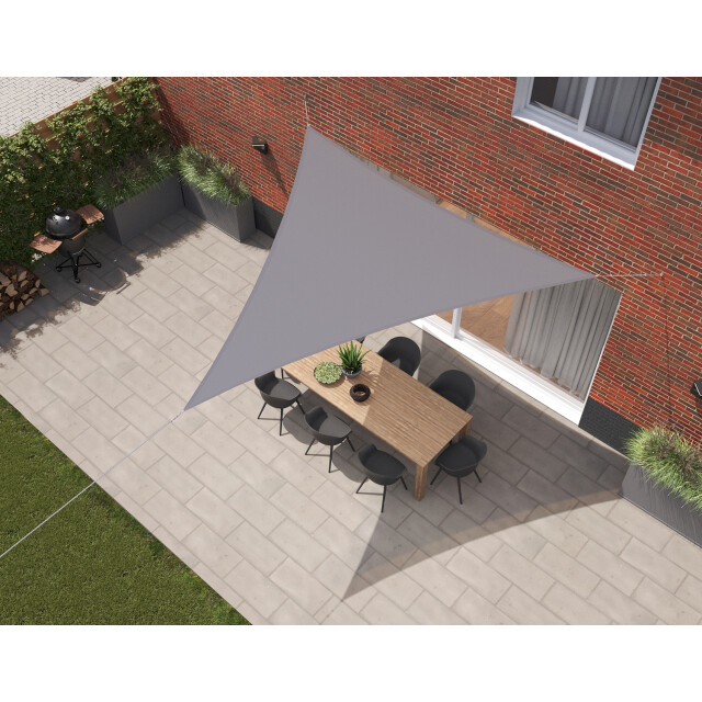 Kopu ® schaduwdoek driehoek 3x3x3 mtr waterdicht 230 grams - 2612863 large