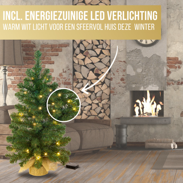 Excellent Trees Kerstboom ® led jarbo 90 cm met verlichting kunstkerstboom 2201399 large