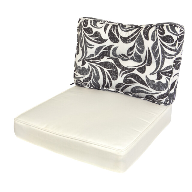 Kopu ® retro flower lounge rugkussen 60 cm /wit 1329623 large
