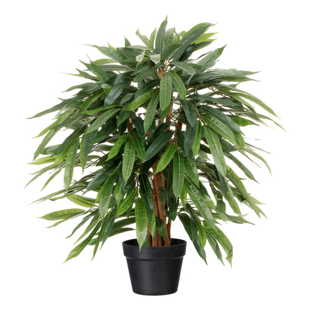Kopu ® kunstplant ficus benjamina 80 cm in zwarte pot nepplant 2842826 large