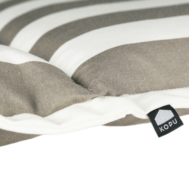 Kopu ® mila comfortabel tuinkussen met lage rug gestreept 2598984 large