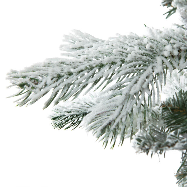Excellent Trees ® led varberg green 150 cm kerstboom met sneeuw en verlichting 2005435 large