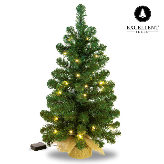 Excellent Trees Kerstboom ® led jarbo 90 cm met verlichting kunstkerstboom 2201399 large