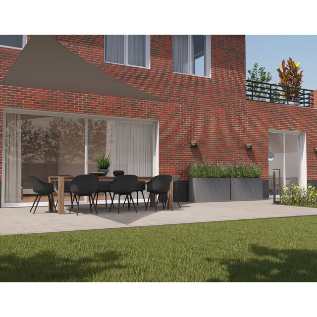 Kopu ® schaduwdoek driehoek 5x5x7,1 mtr 230 grams waterdicht - 2612867 large