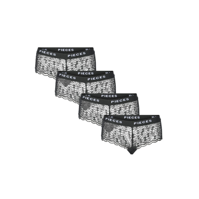 Pieces Dames hipster pclogo lace 4-pack 17158718 large