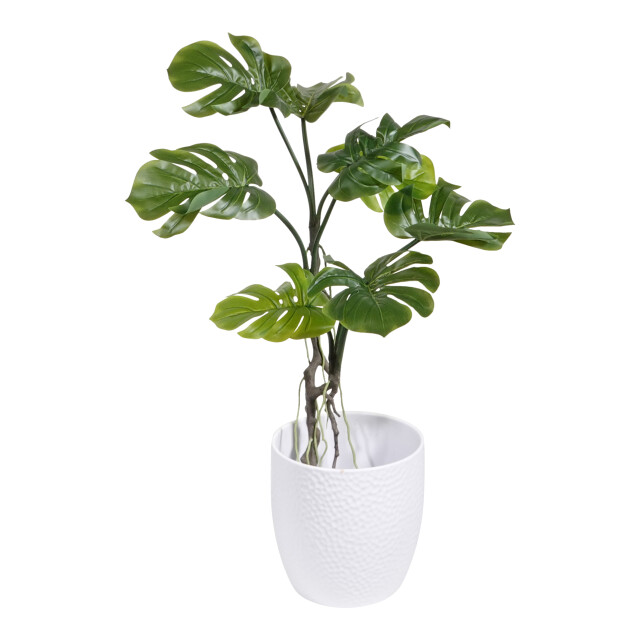 Kopu ® kunstplant split philodendron 75 cm 8 bladeren nepplant 2612774 large