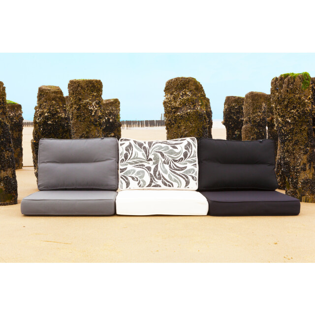 Kopu ® prisma grey hoogwaartdig loungekussen rug 60x40 cm - 1329593 large