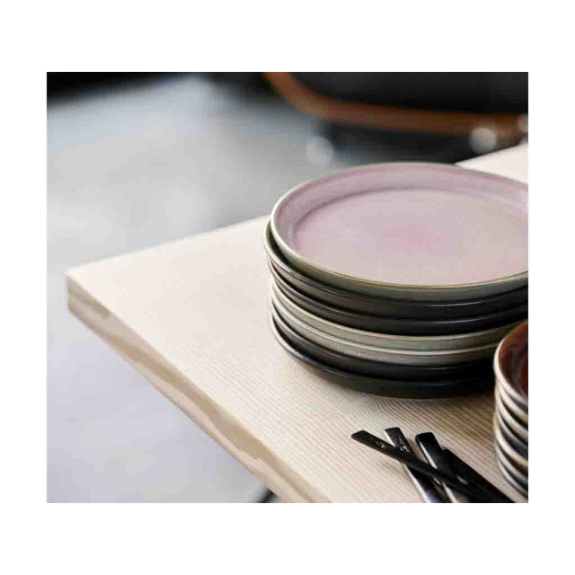Bitz ® gastro 6 stuks aardewerk ontbijtborden 21 cm /roze 821407 3047831 large