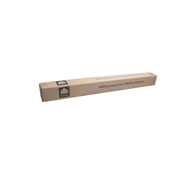 Kopu ® leon parasol rechthoek 150x250cm met hoes balkonparasol olijf 2933919 large