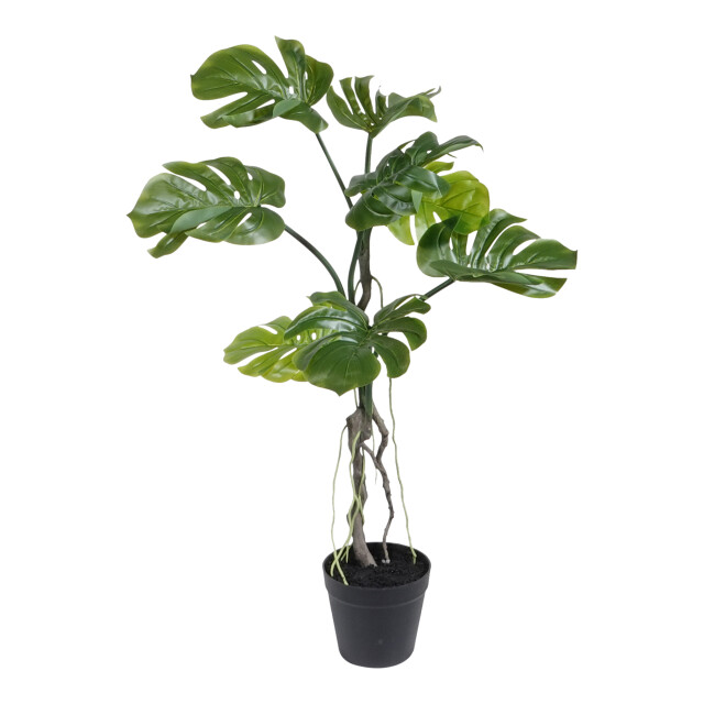 Kopu ® kunstplant split philodendron 75 cm 8 bladeren nepplant 2612774 large