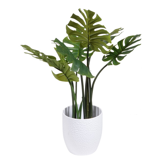 Kopu ® kunstplant split philodendron 90 cm 8 bladeren nepplant 2612775 large