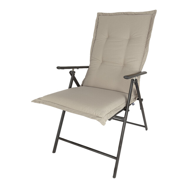 Kopu ® prisma tan comfortabel tuinkussen met hoge rug bruin 1329708 large