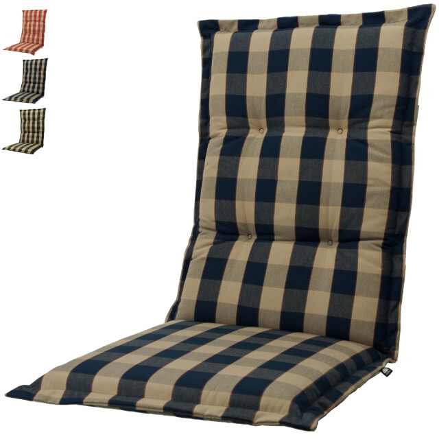 Kopu ® country blue lage rug comfortabel tuinkussen - 2598990 large