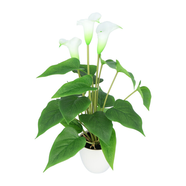 Kopu ® 2 stuks calla kunstplant 44 cm zantedeschia bekerplant 2612789 large