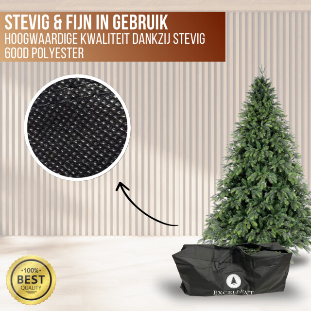 Excellent Trees ® opbergtas voor kerstboom extra sterk en groot kerstboomtas 2958187 large