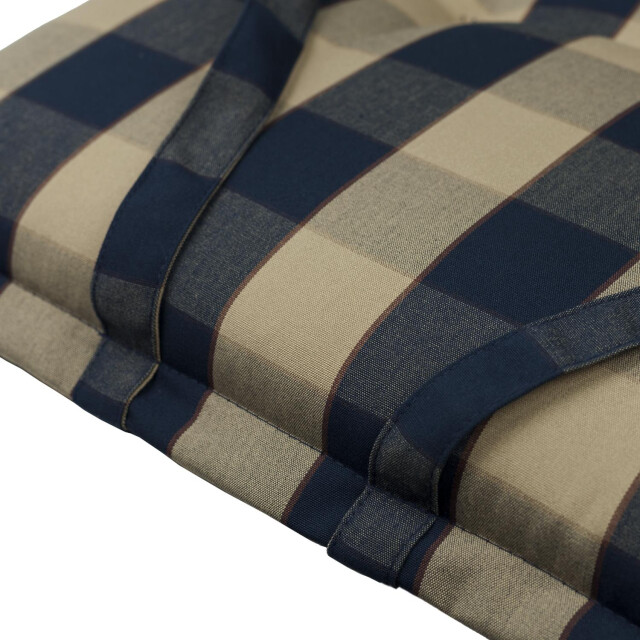 Kopu ® country blue lage rug comfortabel tuinkussen - 2598990 large