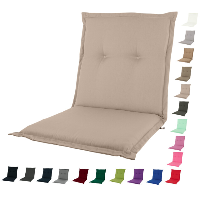 Kopu ® prisma tan -hoogwaardig tuinkussen lage rug lichtbruin 1329710 large