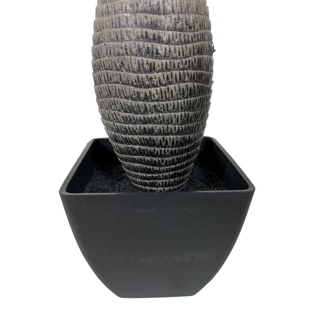 Kopu ® kunstplant kentiapalm 100 cm 12 varens zwarte pot nepplant 2612751 large