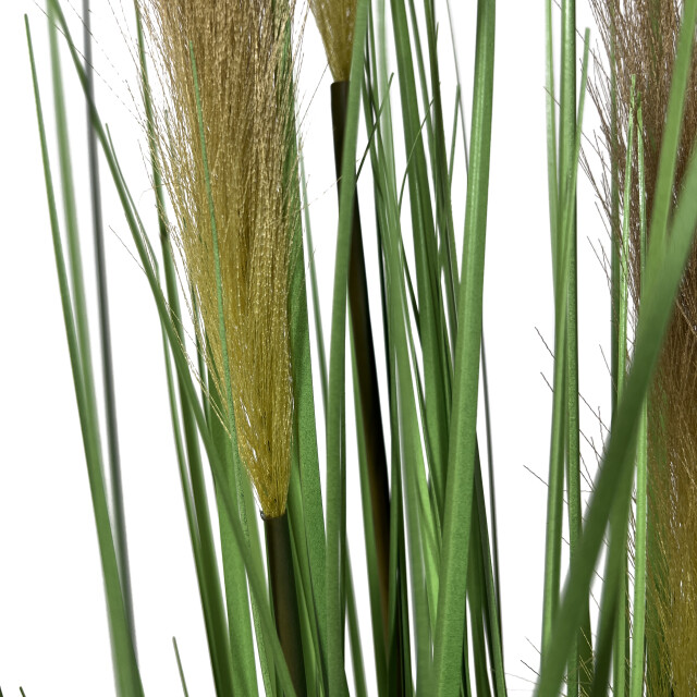 Kopu ® kunstplant pampusgras 95 cm 3 pluimen in witte pot 2612729 large