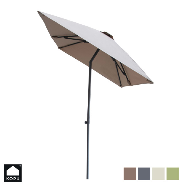 Kopu ® leon parasol rechthoek 150x250cm met hoes balkonparasol 2933918 large