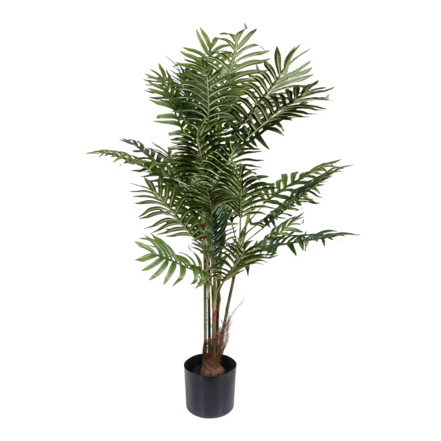 Kopu ® kunstplant arecapalm 110 cm 6 stammen zwarte pot nepplant 2612752 large