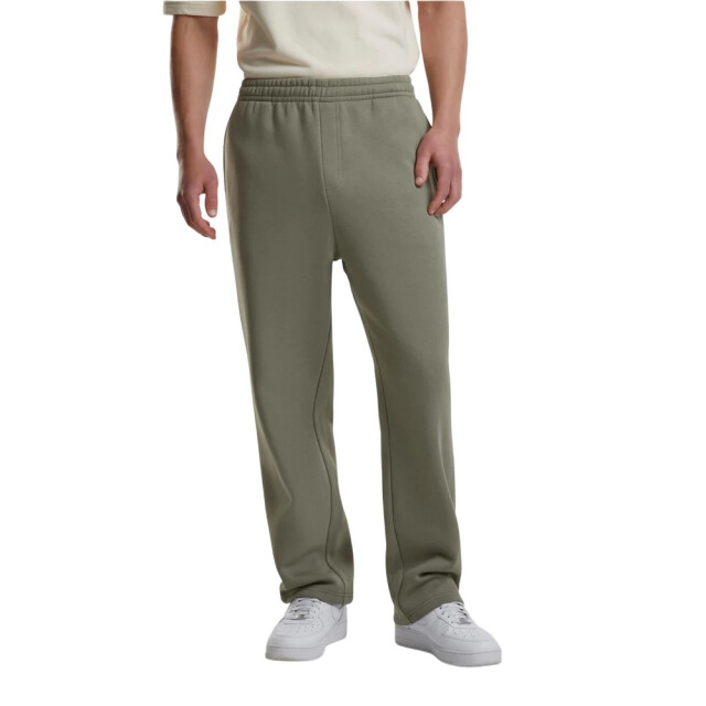 Urban Classics Heren fluffy joggingbroek UTTN1669_paleolive large
