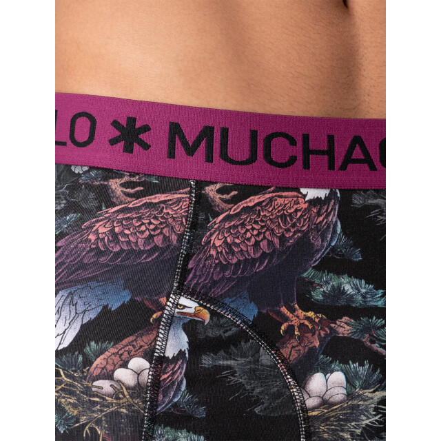 Muchachomalo Heren 12-pack boxershorts print/effen U-GOLDEN1010-12 large
