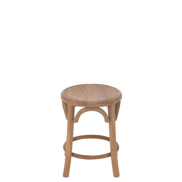 J-Line kruk ali teak hout 34x34x50cm 3002553 large