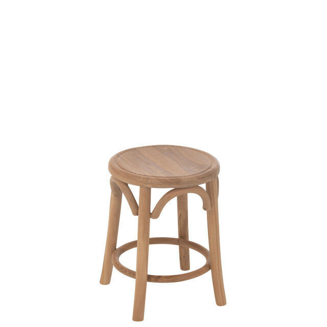 J-Line kruk ali teak hout 34x34x50cm 3002553 large