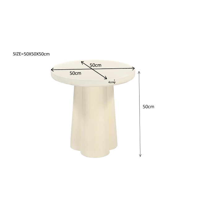 Brix D - salontafel clubs sandy 50cm beton / mdf 2834846 large