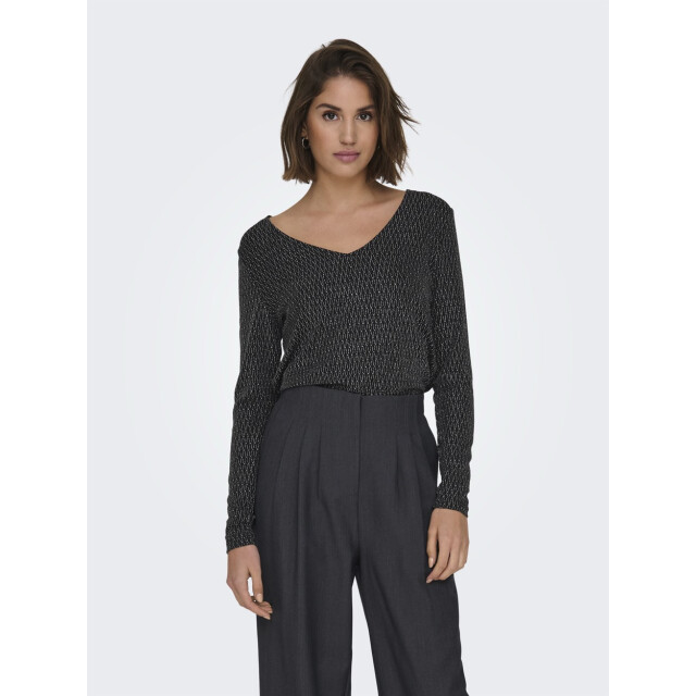 Only Onlcarol ls 2-way glitter mix top dessin 4389.89.0263 large