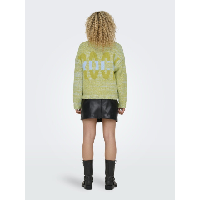Only Onlalyssa life ls twist o-neck knt lime 4219.17.0018 large