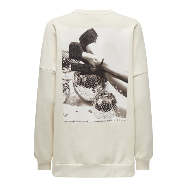 Only Onldaze ls party o-neck swt off-white 4209.02.0044 large
