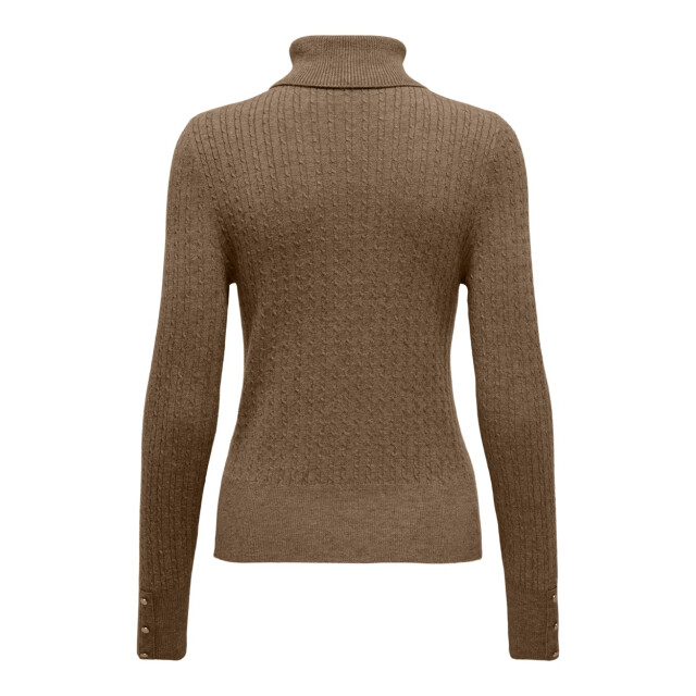 Only Onllea ls roll neck knt taupe 4219.77.0038 large