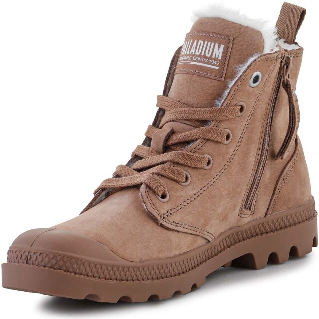 Palladium Pampa hi zip 95982-254 nude brown 5507 95982-254 large