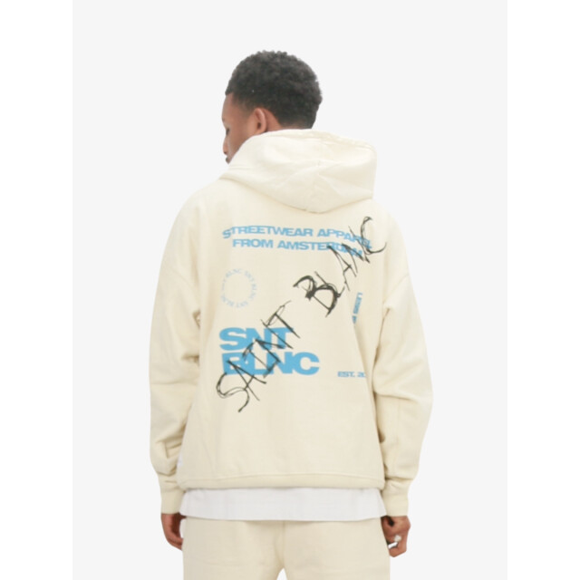 Saint Blanc Heren trui original hoodie ORIGINAL-HOODIE-OFF-WHITE large