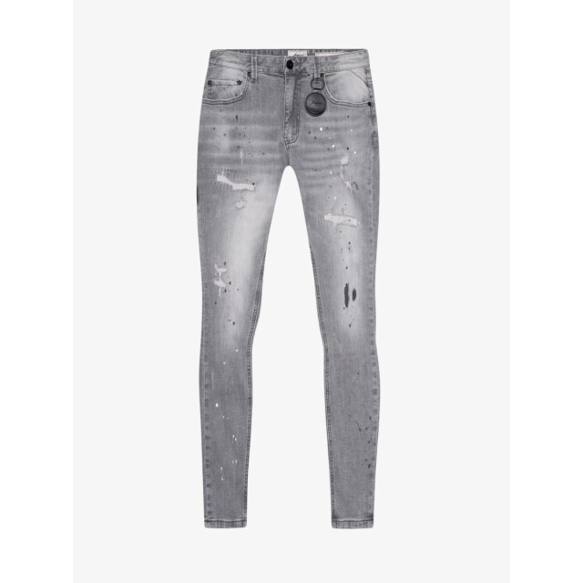 Amicci Heren jeans trivosa regular fit denim light grey jean AMJ31GRE large