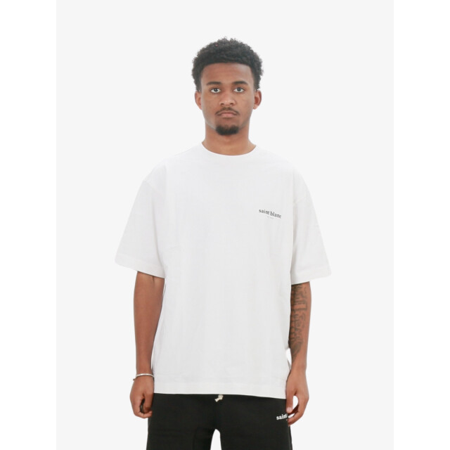 Saint Blanc Heren shirt no. 1 tee NO1-TEE-BRIGHT-WHITE large