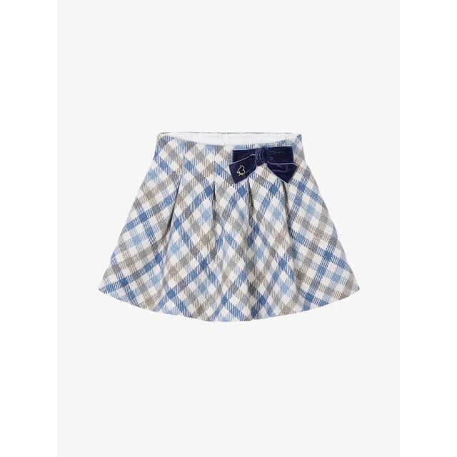 Mayoral Meisjes rok check sky blue 4901-12-SKY-BLUE large