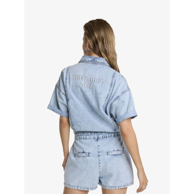 Alix The Label Dames playsuit denim blue 2406170637-200 large