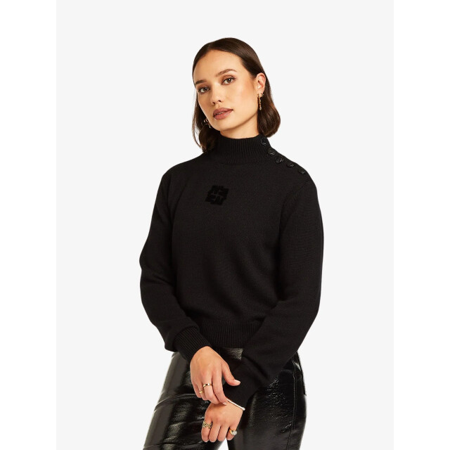 Josh V Dames trui gaby zwart JV-2409-0203-300 large