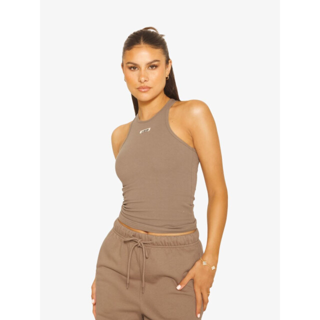 LA Sisters Dames singlet essential 1714-TAUPE large